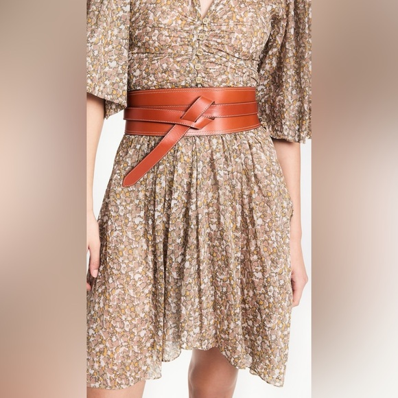 Isabel Marant Moshy Knot Leather Wrap Belt - Picture 2 of 15